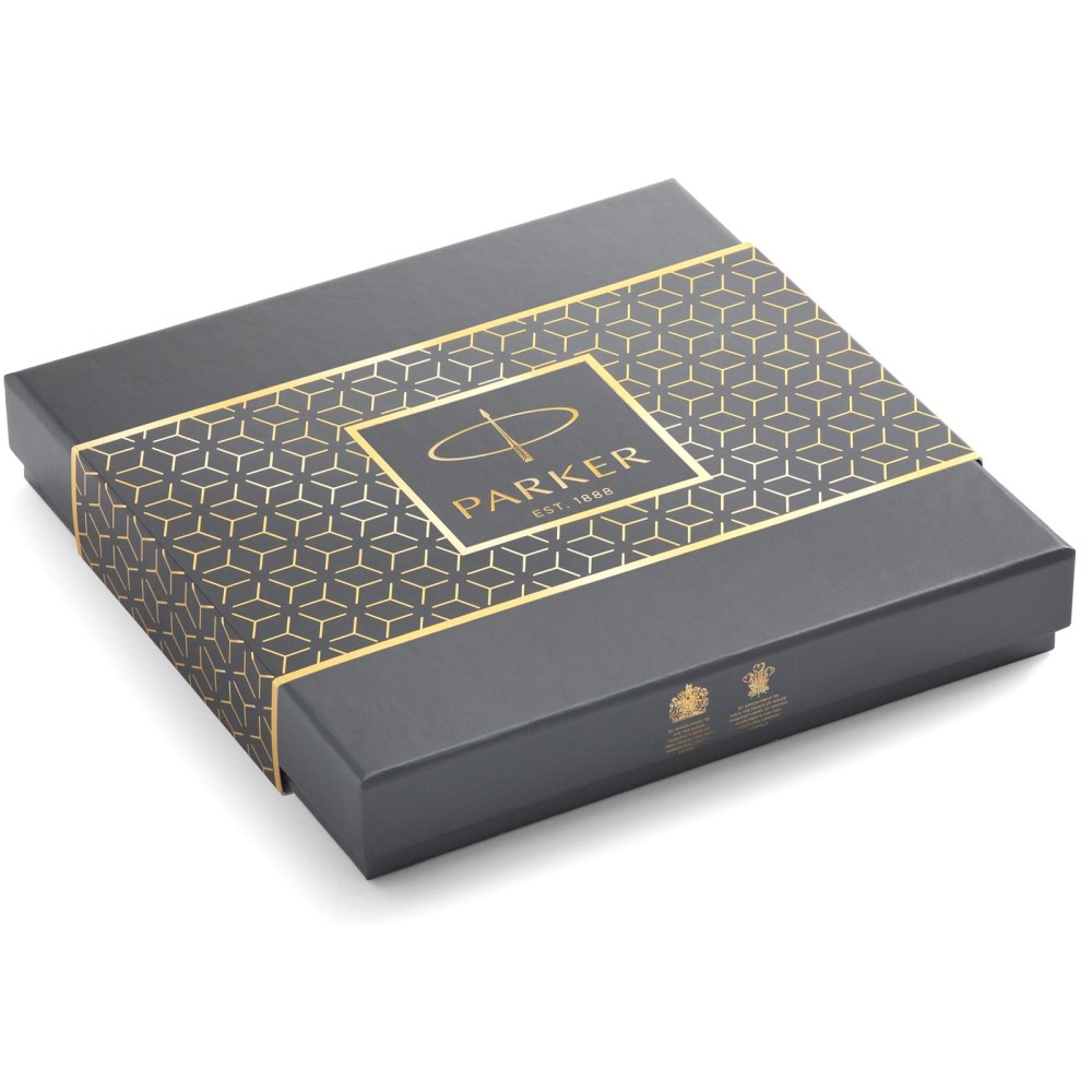 Набор: перьевая ручка + блокнот Parker Parker Sonnet Core F526, Stainless Steel CT (Перо M)