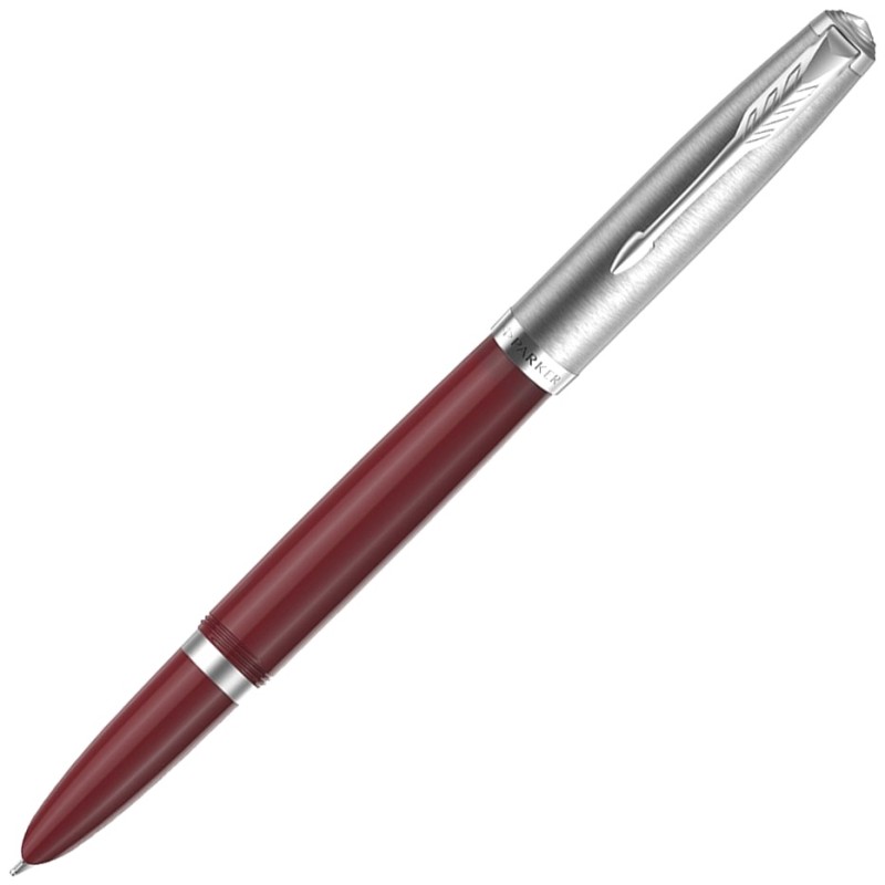 Ручка перьевая Parker 51 Core, Burgundy CT (Перо F) 2123496 Ручка перьевая Parker 51 Core, Burgundy CT (Перо F) 2123496